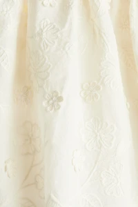 Embroidered Cotton Skirt