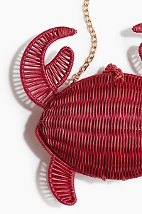 Crab-Shaped Clutch Bag