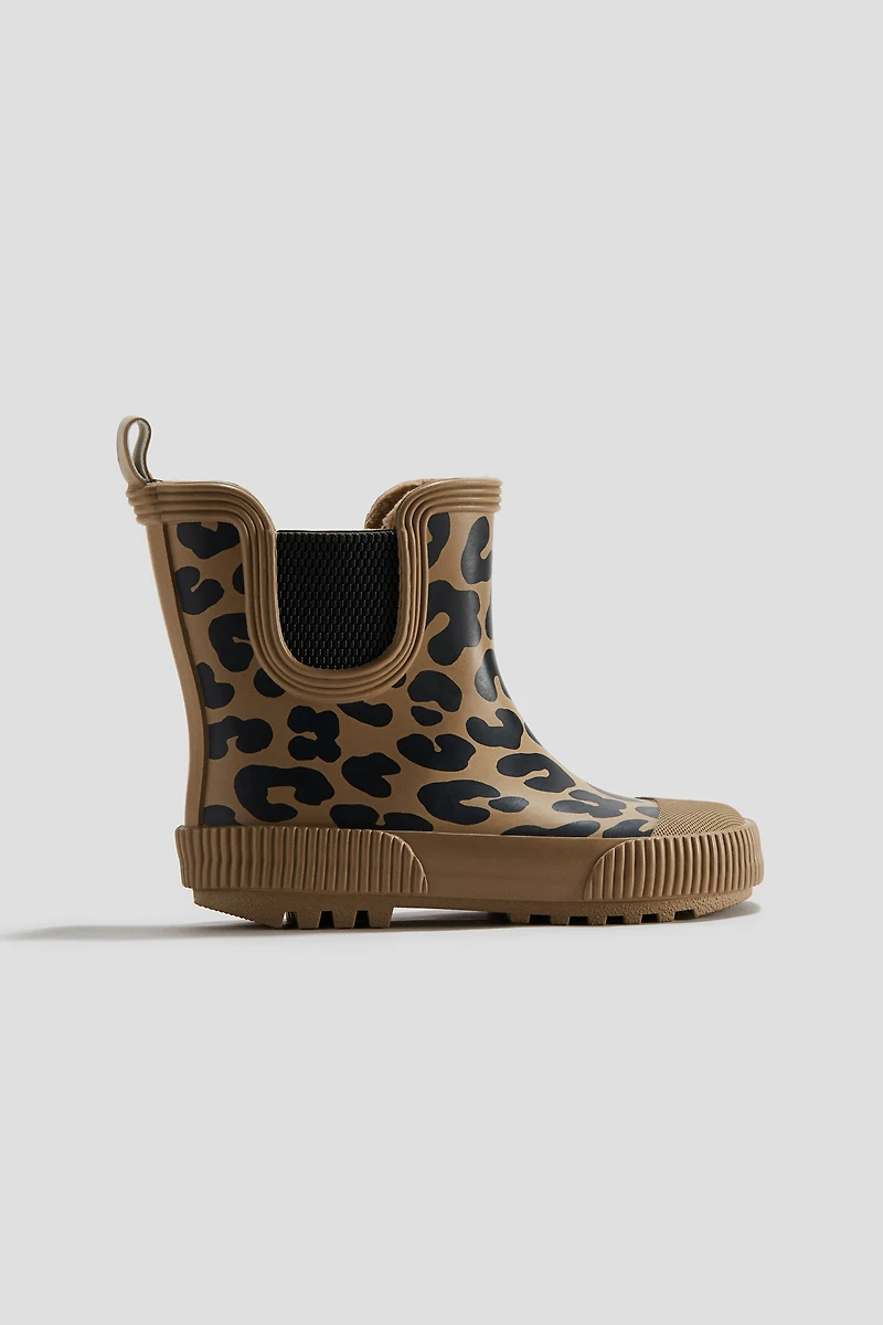 Fleece-Lined Rubber Boots