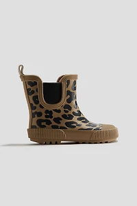 Fleece-Lined Rubber Boots