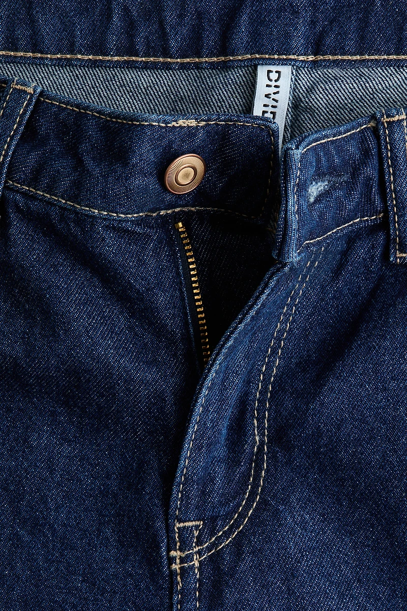 Denim Bermuda Shorts