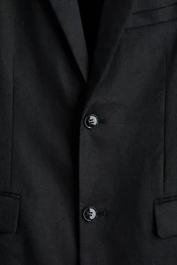 Slim-Fit Linen Jacket