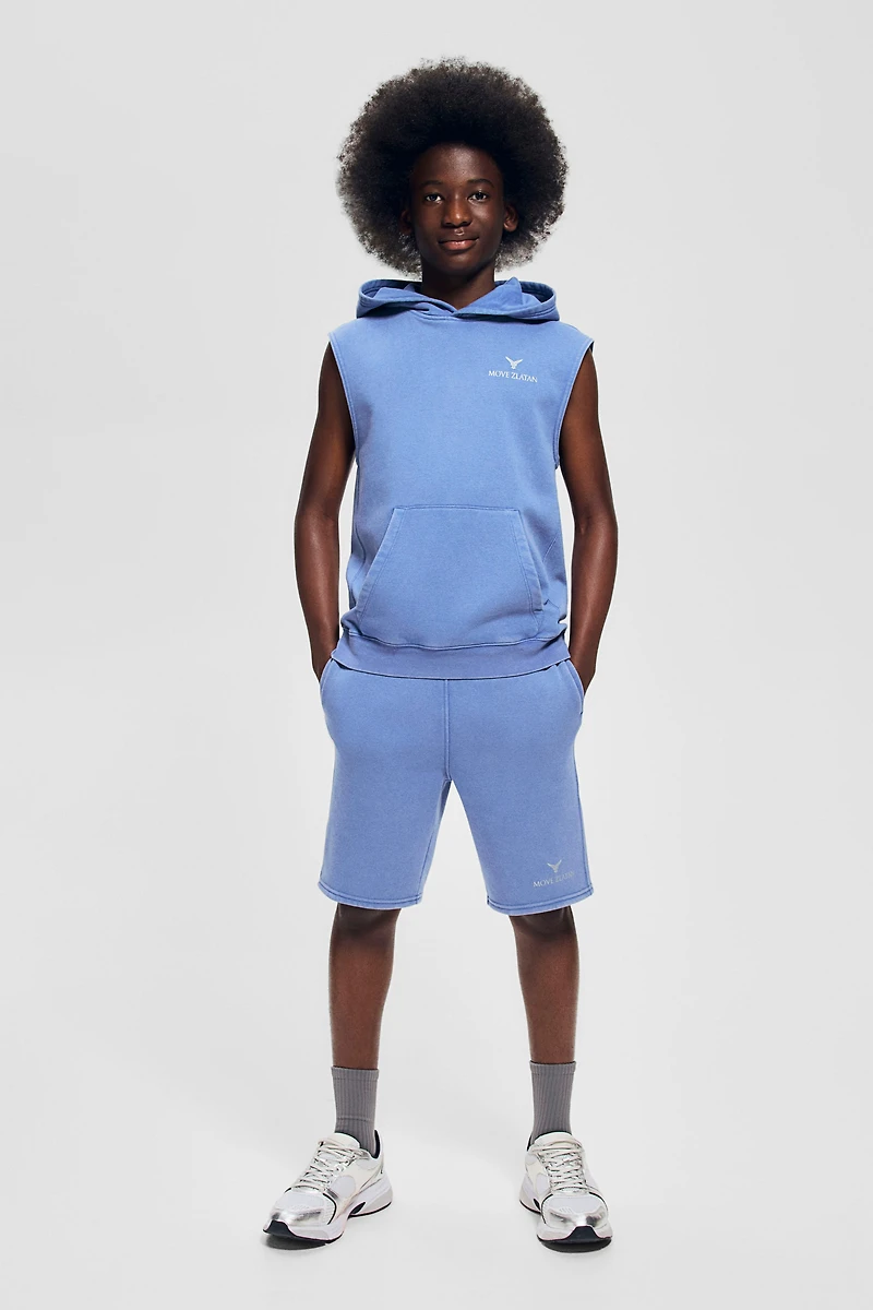 Sleeveless Sports Hoodie