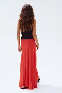 A-Line Jersey Skirt