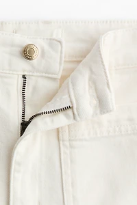 Jean large taille haute