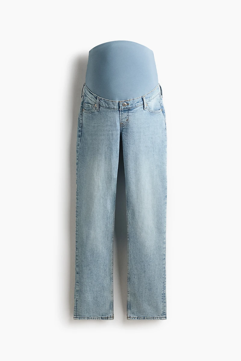 MAMA Slim Straight High Jeans