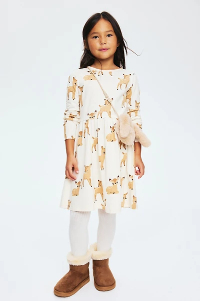 Robe imprimée en coton