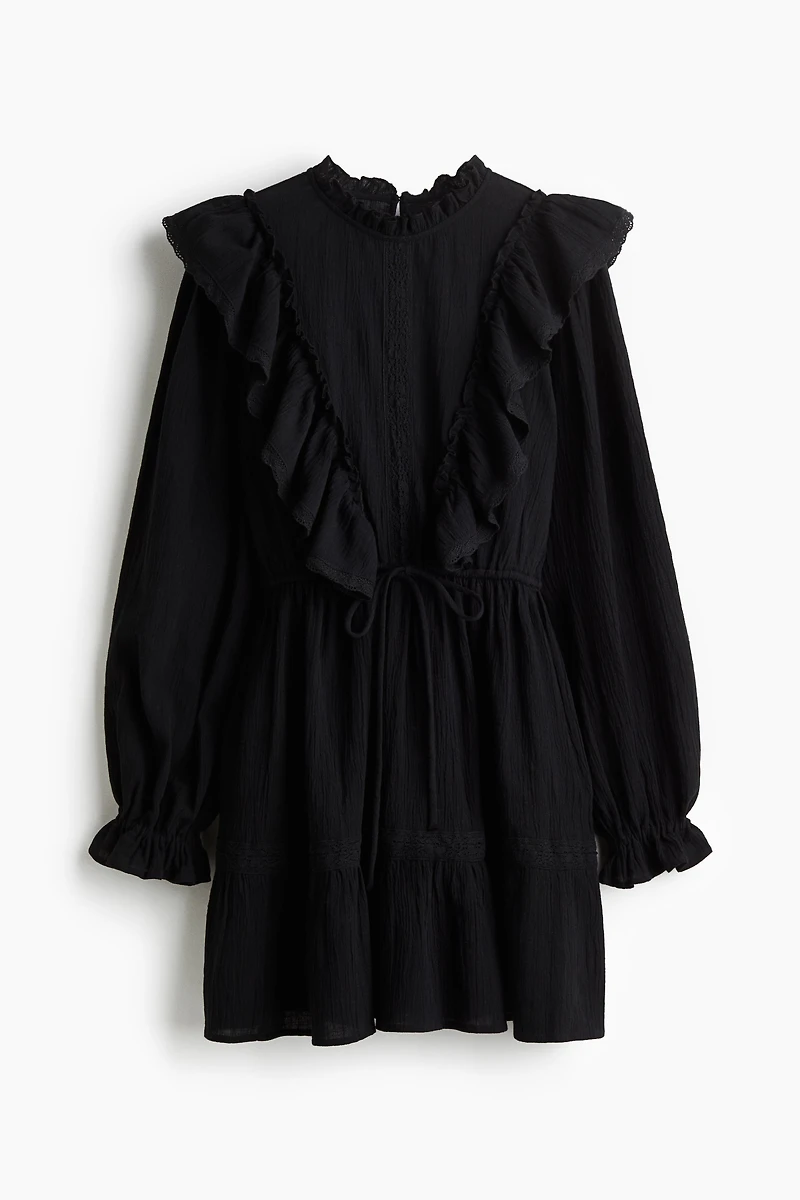 Robe en lin mélangé