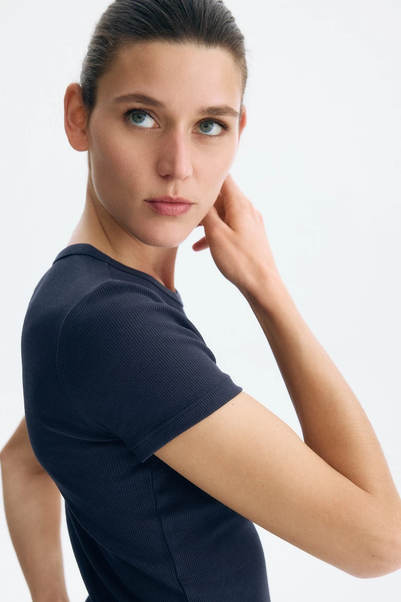 Ribbed T-Shirt