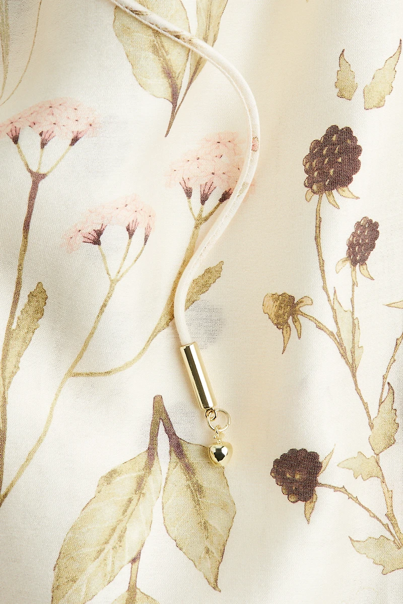 Oversized Tie-Belt Dress