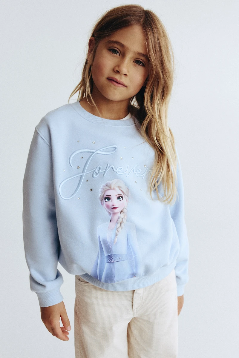 Sweatshirt with Motif