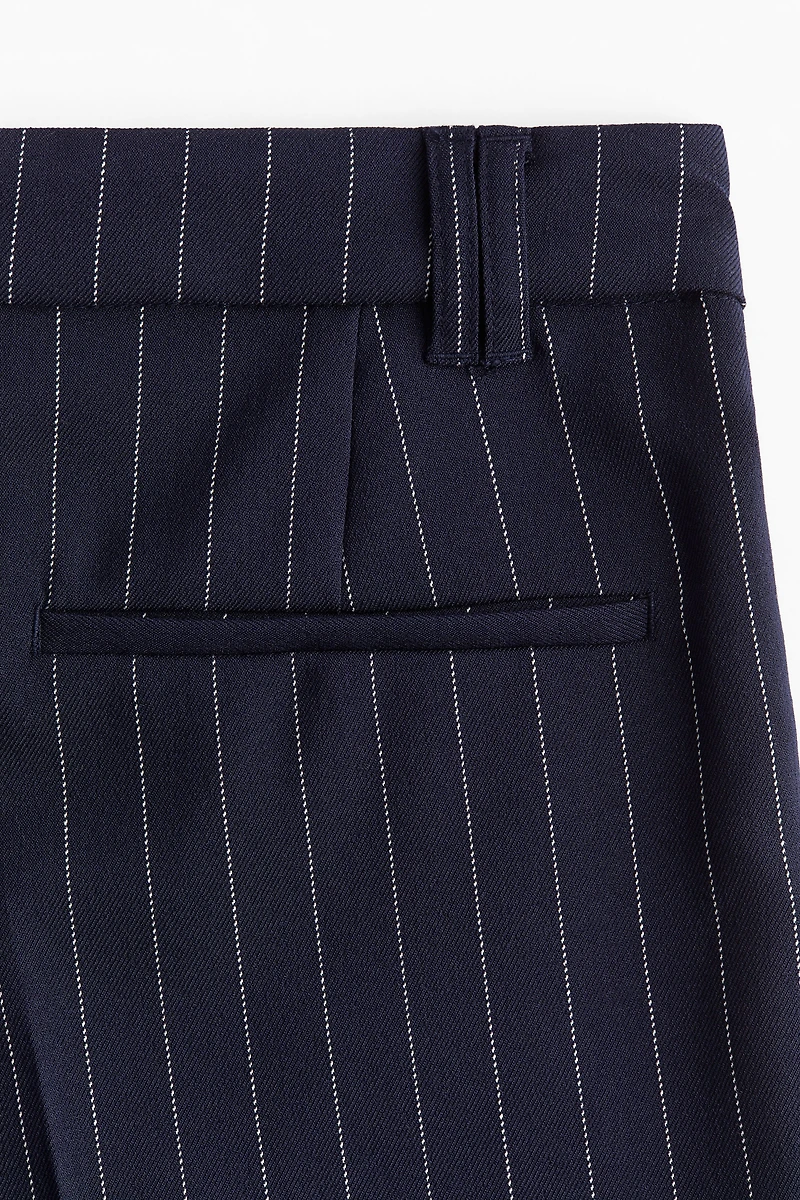 Pantalon de tailleur à jambes larges