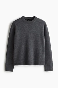 Regular-Fit Fine-knit Wool Sweater