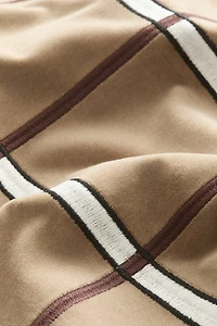 Housse de coussin en velours