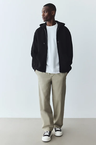 Loose-Fit Hooded Jacket
