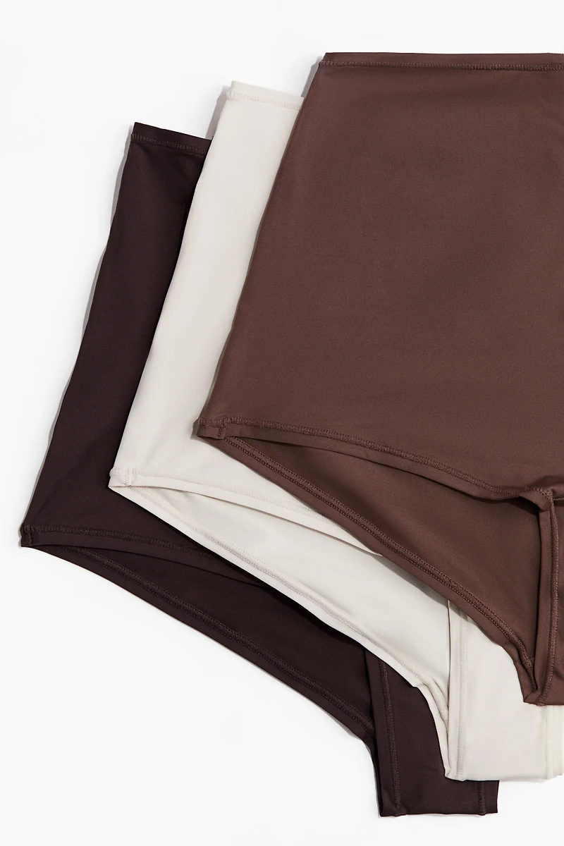 3-pack Microfiber Shortie Briefs