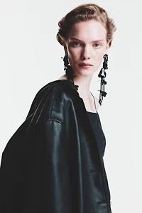 Boucles d'oreilles en forme de fleurs