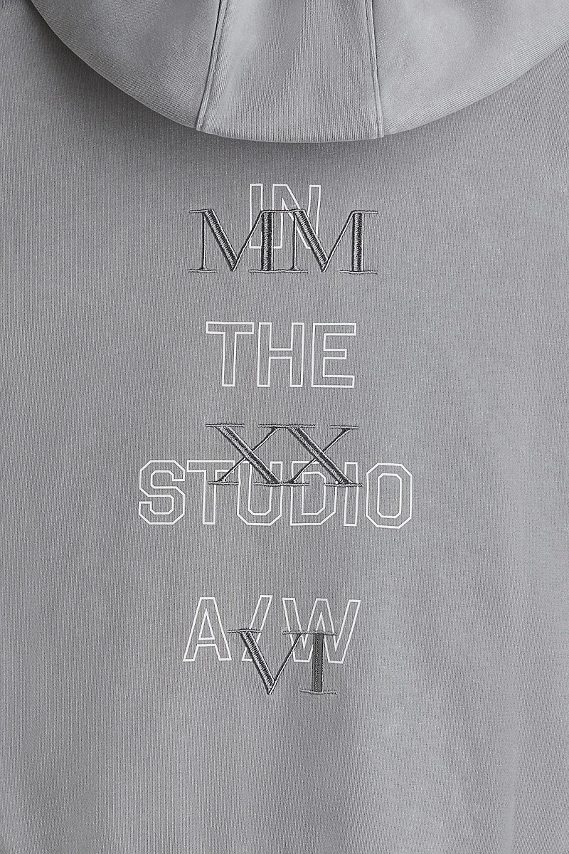 Oversized Washed Hoodie