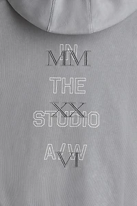 Oversized Washed Hoodie