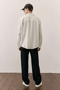 Regular Fit Seersucker Shirt