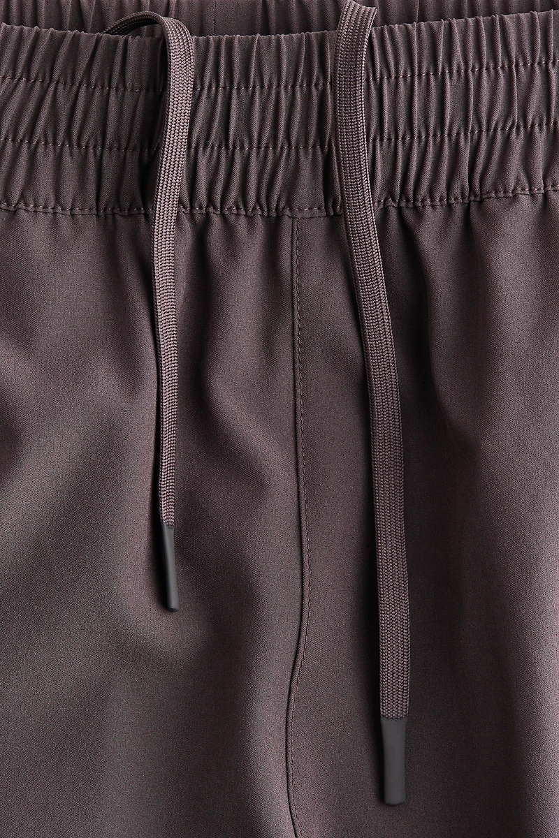 Regular-Fit Track Shorts with Pockets