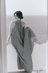 Tie-Detail A-Line Dress