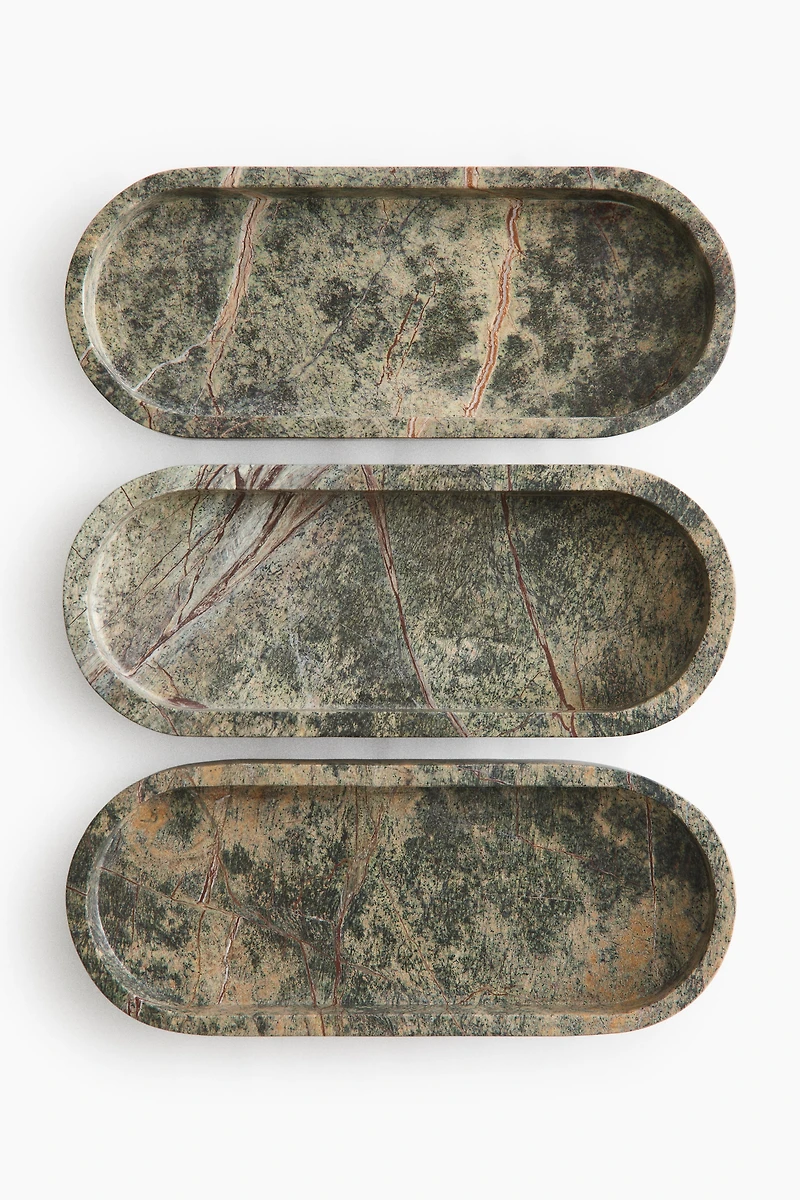 Oval Marble Plate