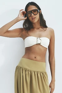 Bubble-Hem Tulip Skirt