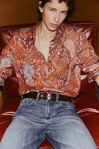 Printed Cotton Shirt