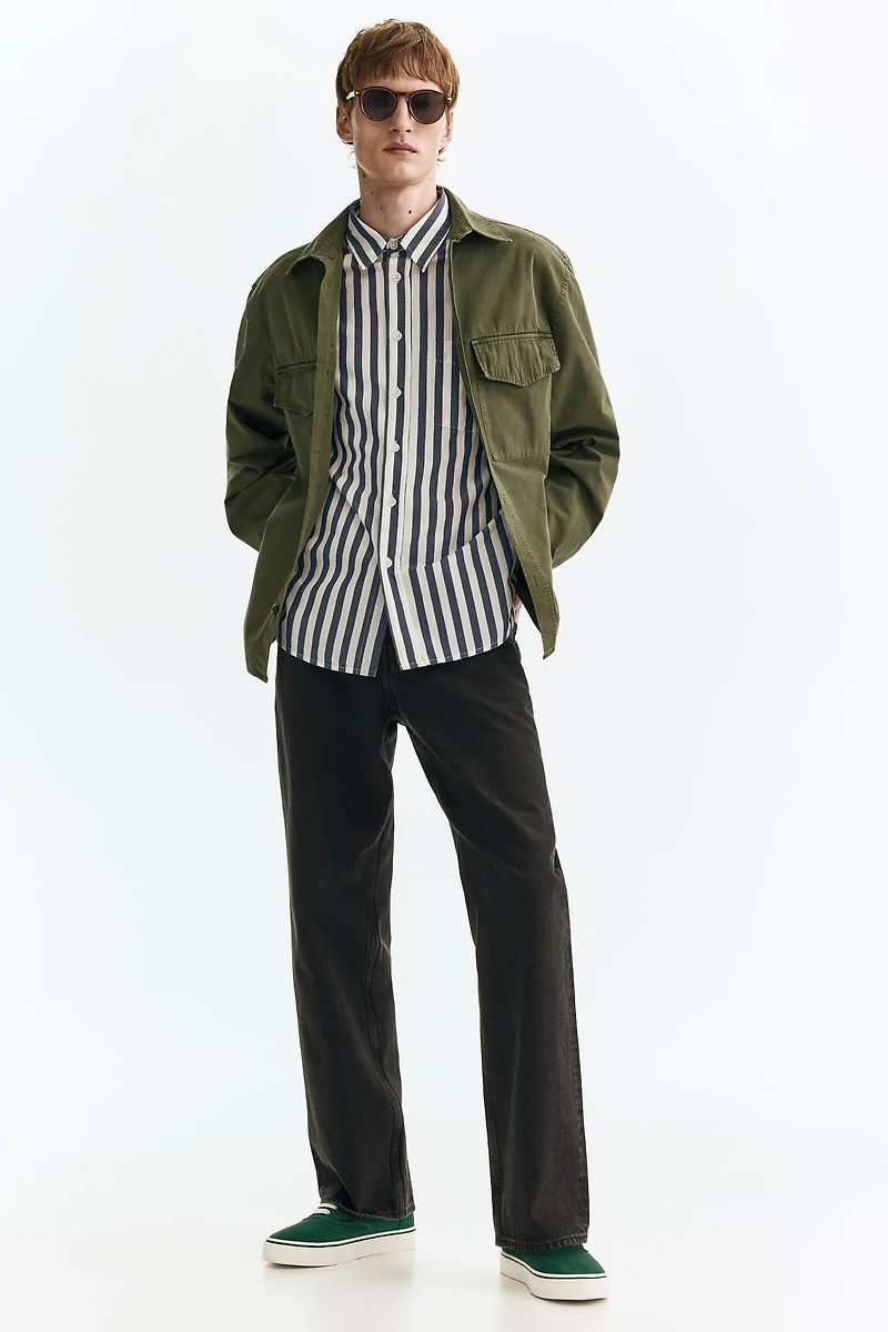 Relaxed-Fit Poplin Shirt