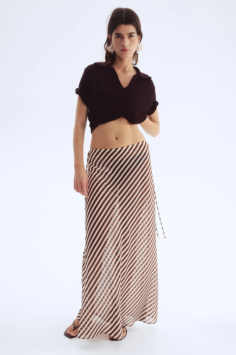 Chiffon Maxi Skirt