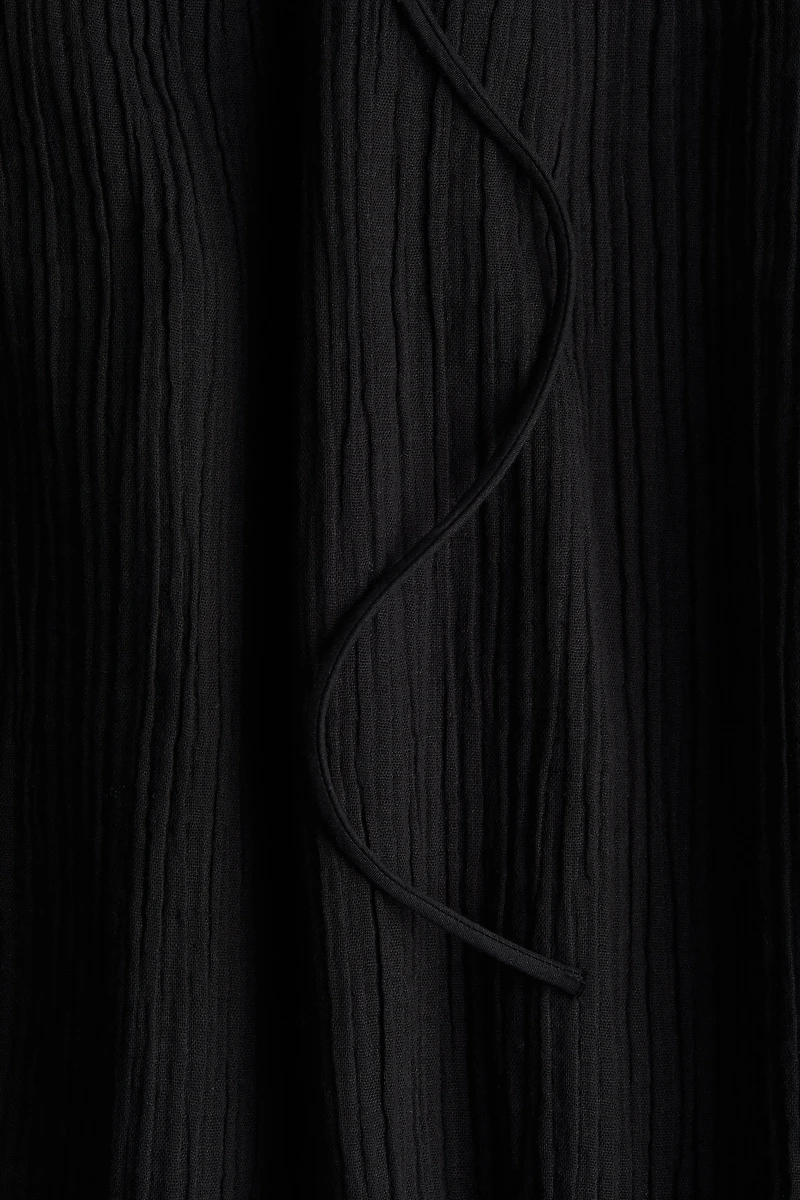 Tie-Detail Maxi Dress