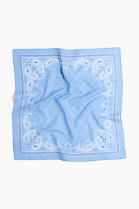 Patterned Cotton Scarf