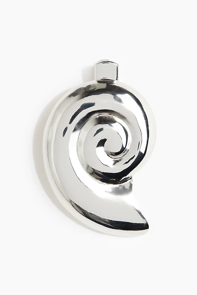 Barrette en forme de coquillage