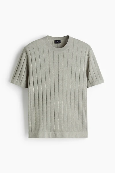 Regular-Fit Knit T-Shirt