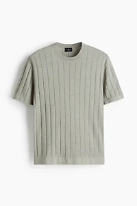 Regular-Fit Knit T-Shirt