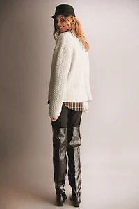 Cable-Knit Sweater