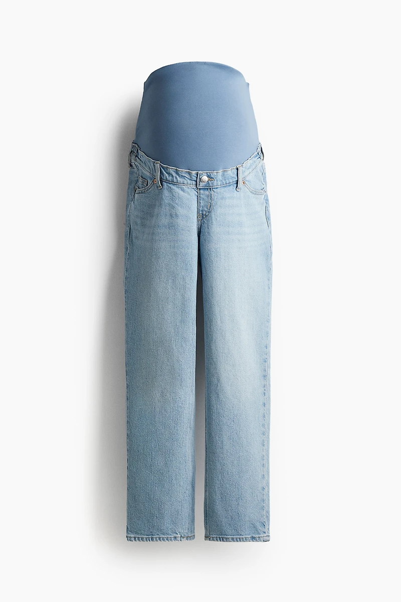 MAMA Straight Ankle Jeans