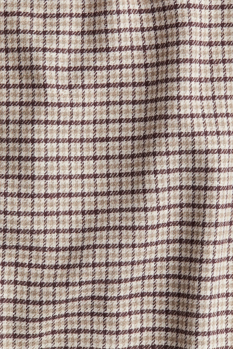 Relaxed-Fit Flannel Pants