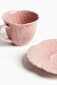 Espresso Cup and Saucer