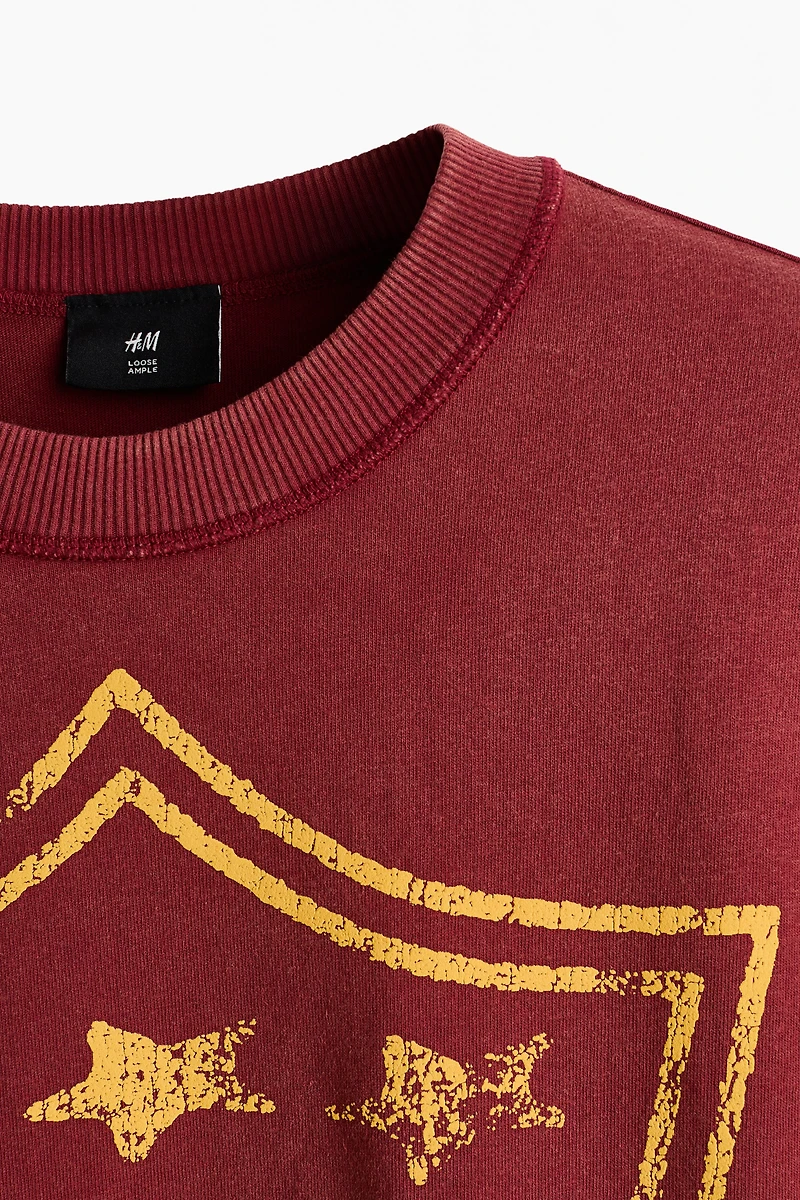 Loose-Fit Printed T-Shirt