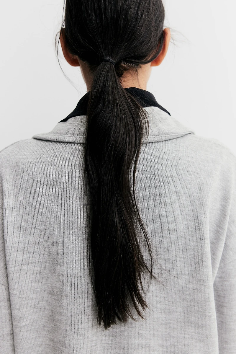 Gilet avec col