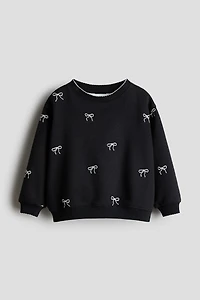 Bow-Detail Sweatshirt