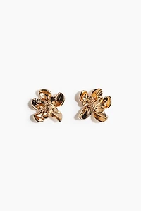Flower-Shaped Stud Earrings