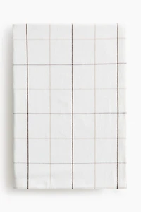 Nappe à motif en lin mélangé
