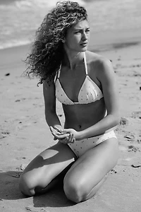 Haut de maillot triangle push-up