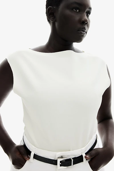 Boat-Neck Top