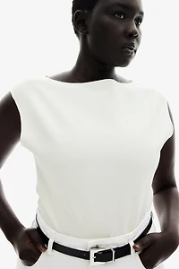 Boat-Neck Top