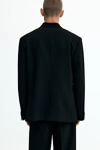 Veste scintillante décontractée fermeture croisée