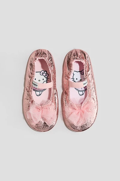 Shimmery Ballet Shoes